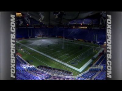 Metrodome gets new roof