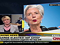 Lagarde elected IMF chief
