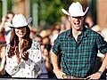 Prince William,  Catherine Arrive In Sunny Calif.