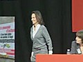 Segolene Royal pushing a centrist agenda