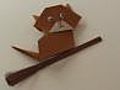 Halloween Cat Origami - Fold This Cute Origami Cat and Broomstick!