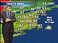 04/10/09: NECN weather forecast,  9am