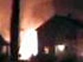 AP Exclusive: Amateur Video of NY Plane Crash