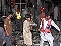 Raw Video: Dozens killed in Pakistan explosions