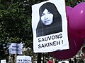 Rassemblement à Paris pour soutenir l’Iranienne Sakineh