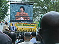 Anger and support for Gadhafi