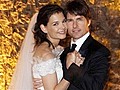 Glamorous celebrity wedding gowns remembered