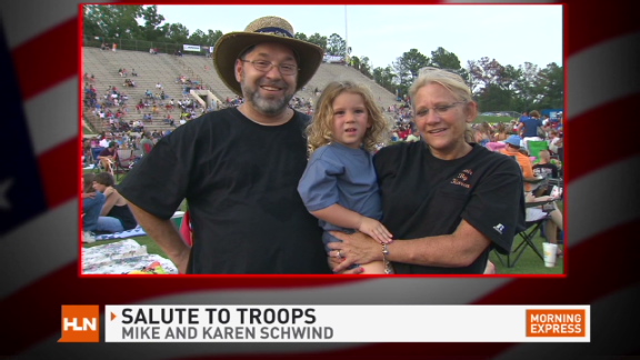 Parents salute Army son and daughter