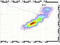 Etna - Nuvola di anidride solforosa dal satellite