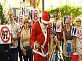 Protesta de CC.OO. contra la jubilación a los 67 años