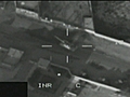 Video: Tank targeted by Nato