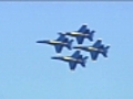 Blue Angels take to the sky over Portsmouth,  N.H.