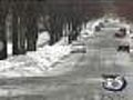 Wet roads will become icy overnight