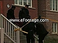 POLICE CARRY BODY OUT - HD