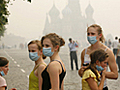 Moscow: Smog from wildfires killing 700 a day