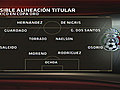 Posible alineación de México ante Ecuador