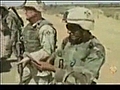جندي مصري مع القوات الأميريكية في العراق