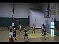 7th Grader Dunks and Team