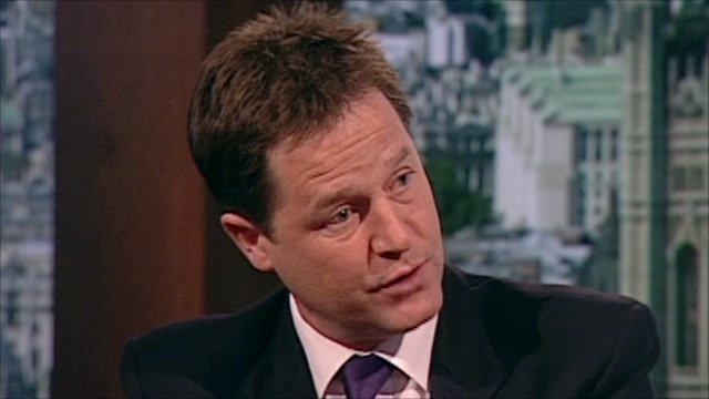 Phone hacking: Nick Clegg on public confidence