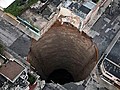 Giant Sinkhole in Guatemala City