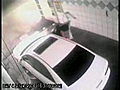 Child Hosed Down With Jet Spray At A Car Wash