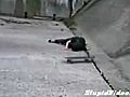 Skateboard Drop In Fail