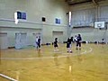 ハンドボールの練習