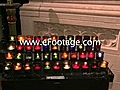 VOTIVE CANDLES IN CHURCH - HD