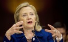 Hillary Clinton condemns Syria over attacks on US and French embassies