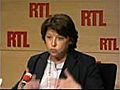 Martine Aubry sur RTL : 