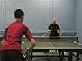 How To Play A Table Tennis Backhand Drive - Stage 2 Speed