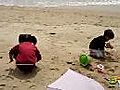 海滩玩