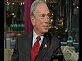 Mayor Bloomberg on The Late Show with David Letterman