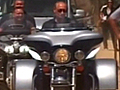 Russia’s Prime Minister on a Harley Davidson