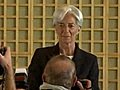 Lagarde announces IMF candidacy