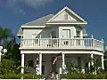 Royalty Free Stock Video HD Footage Old Style Home in Key West,  Florida