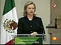 Hillary Clinton en México