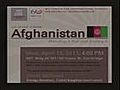 CIS STARR Forum - Afghanistan: Mending it Not Just Ending It