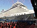 90,000-Ton Queen Sets Sail