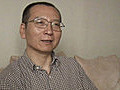 Le portrait de Liu Xiaobo,  prix Nobel de la Paix 2010