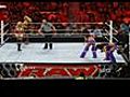 WWE : Monday night RAW : Diva’s Tagteam : Kelly Kelly & Beth Phoenix vs The Bella Twins (06/06/2011).