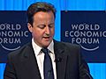 Davos 2011 - Special Address by David Cameron,  Prime Minister of the United Kingdom- Fri Jan 28 2011
