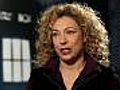 Alex Kingston (River Song) on Doctor Who