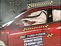 2008 Ford Fusion IIHS Frontal Crash Test