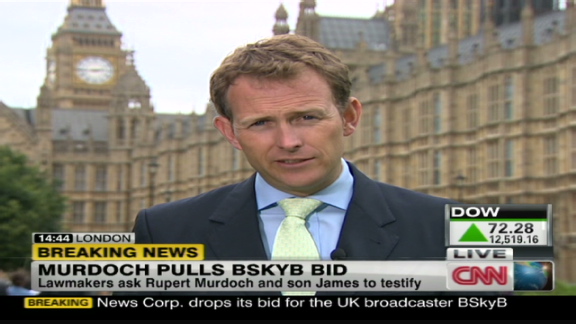 Murdoch withdraws BSkyB bid