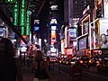 Times Square Photo Sequence Stock Footage