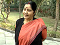 Sonia has now opened up,  says Sushma Swaraj