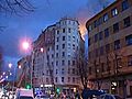 Incendio en el centro de Pamplona