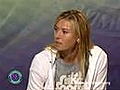 Sharapova interview Wimbledon 2008 Day 2