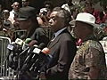 Reverend Al Sharpton Speaks For Jackson Family